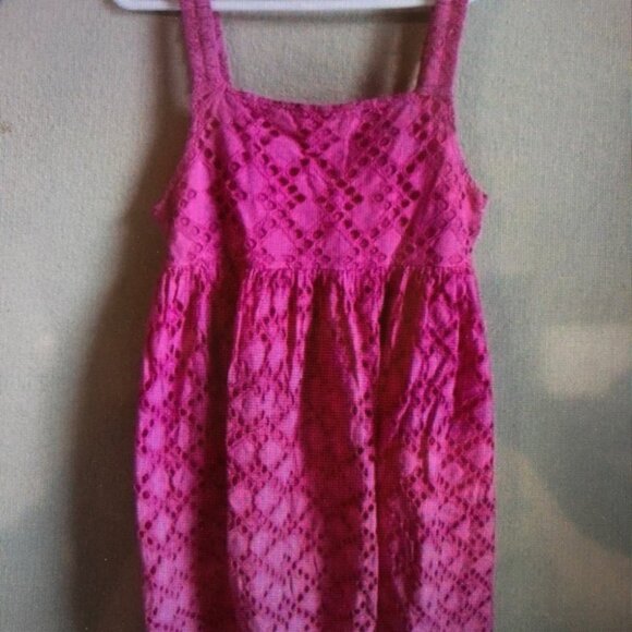 Pink Lace Kids Dress - Picture 1 of 2